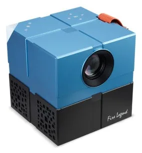 PROJECTOR ACER Aopen QH12a, HD 1280* 720, 5500 lumeni, 1.000:1 contrast ratio, 16:9, 4:3, 1x HDMI, 1x USB, audio out, 0.950 kg, culoare albastru/negru