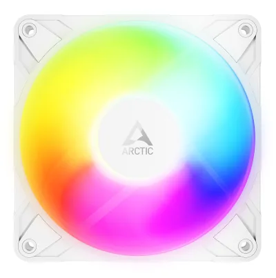 Set 3 ventilatoare Arctic "P12 Pro Reverse A-RGB (White) - 3 Pack", 120mm, 500 - 3000 RPM, FDB, 73 cfm, 4-Pin Fan Plug + 4-Pin/3-Pin A-RGB Plug + 3-Pin Socket, alb, "ACFAN00334A" (timbru verde 0.54lei)