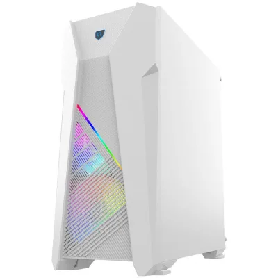 Carcasa AQIRYS CANOPUS, RGB, Mid Tower, White