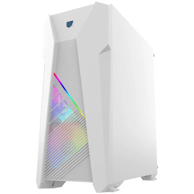 Carcasa AQIRYS CANOPUS, RGB, Mid Tower, White