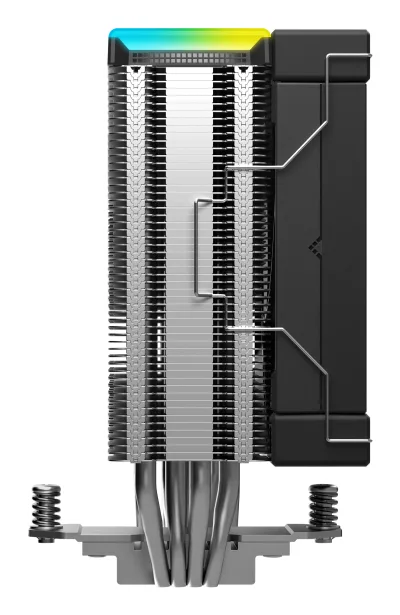 COOLER DeepCool "AK400 DIGITAL SE", combatibil skt. Intel si AMD, racire cu aer, ventilator 120mm, 500 - 1850 rpm, 4x6 mm heatpipes, inaltime 152mm, negru,"R-AK400-BKADMN-GJD"  (timbru verde 0.8 lei)