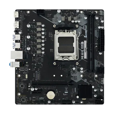 Placa de baza Biostar "A620MS", skt. AM5, chipset AMD A620, mATX, 2 x DDR5 max. 128 GB, USB 3.2 gen 1, 4 x SATA, 1 x M.2, PCIe 4.0, HDMI 1.4 4K, Display Port 1.2, "A620MS"