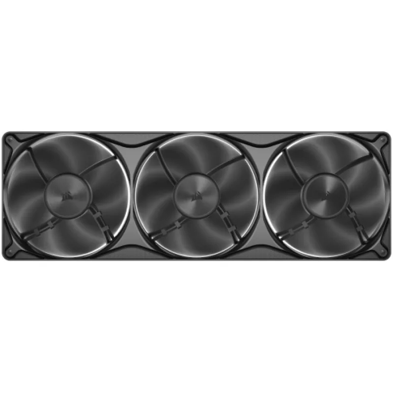 Ventilator Carcasa CORSAIR RS360 II Unified Frame, 12 cm, 2100 RPM, 3 ventilatoare, RGB