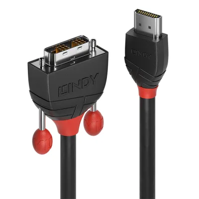 Lindy Cablu HDMI la DVI-D 1m, negru "LY-36271" (timbru verde 0.18 lei)