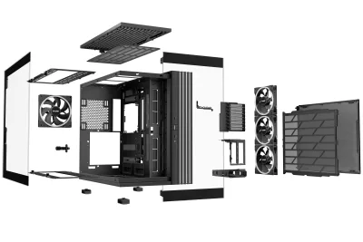 CARCASA be quiet "Light Base 900 FX", middle tower, gaming, "BGW71" (timbru verde 0.32lei)