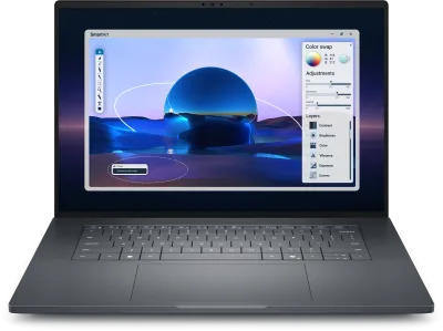 Laptop Workstation DELL Pro Max 16 Premium, cu procesor Intel Core Ultra 9 285H, 16'' WVA, 64 GB LPDDR5x, 1 TB, NVIDIA RTX PRO 2000 Blackwell, 8GB GDDR7, Windows 11 Pro, 3 ani Garantie