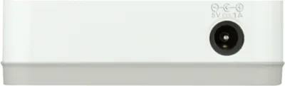 SWITCH D-LINK  5 porturi 10/100Mbps, carcasa plastic, "GO-SW-5E" (timbru verde 2 lei)