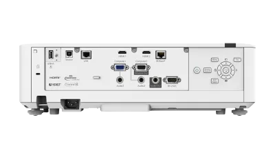 Proiector Epson EB-L520U, 3LCD, WUXGA 1920x1200, 16:10, 5200 lumeni, 2.500.000:1, laser 20.000 ore/ 30.000 ore Ecomode, zoom 1.6, dimensiune maxima imagine 500", RS-232C, Ethernet Interface (1000 Base-T/ 100-Base TX/ 10-Base-T), Wireless LAN a/n (5GHz)
