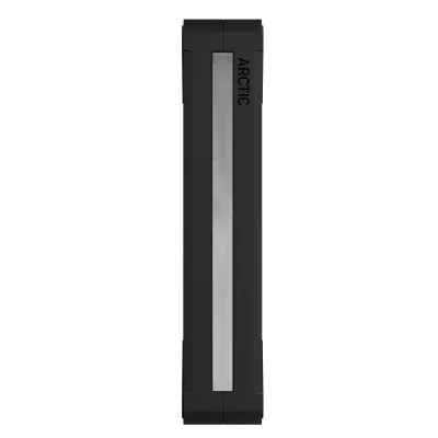 Ventilator Arctic "BioniX P14 A-RGB", 140mm, 450 - 3000 RPM, FDB, 76 cfm, 4-Pin PWM | 3-pin ARGB, negru, "ACFAN00339A" (timbru verde 0.18lei)