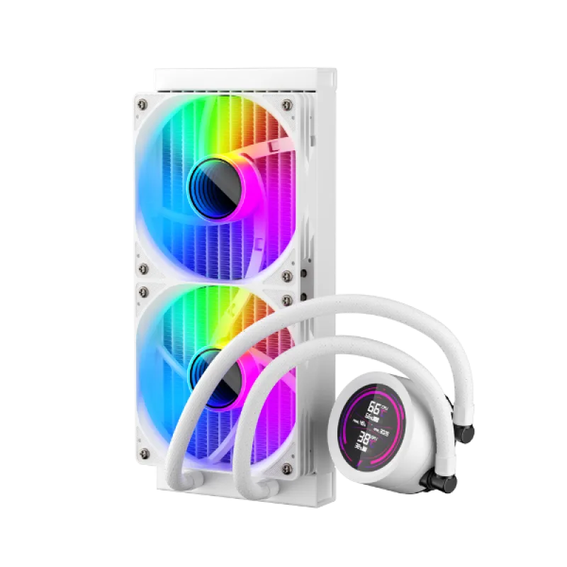 Cooler Procesor 1stPlayer Thunderstorm TS4 240, Lichid, 12 cm, 2 ventilatoare