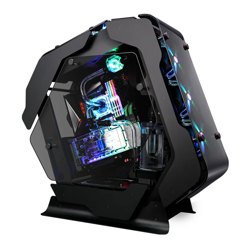 CARCASA Zalman "Z-Machine", middle tower, gaming, fara sursa, , 5xfan inclus, , USB Type-C x 1, USBx4, audio+mic, 7 sloturi expansiune, negru, "Z-Machine 500" (timbru verde 0.40lei)