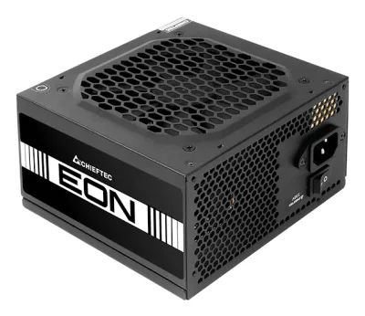 SURSA Chieftec "EON", 500W,  certificare 80 Plus , non-modular,  fan 120mm, negru, "ZPU-500S" (timbru verde 2 lei)