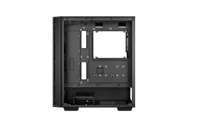 CARCASA DeepCool "MATREXX55",middle tower,gaming,fara sursa,suporta 8xfan, 4xfan inclus, USB 3.1 gen1x1, USB-C,audio+mic,7 sloturi expansiune,negru "R-MATREXX55-BCADA4-G-4" (timbru verde 0.32lei)