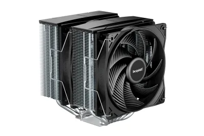 COOLER be quiet "Pure Rock Pro 3" skt. Intel si AMD, racire cu aer, vent. 120mm, 500 - 2000 rpm, 6 heatpipes, inaltime 155mm, "BK041" (timbru verde 0.8 lei)