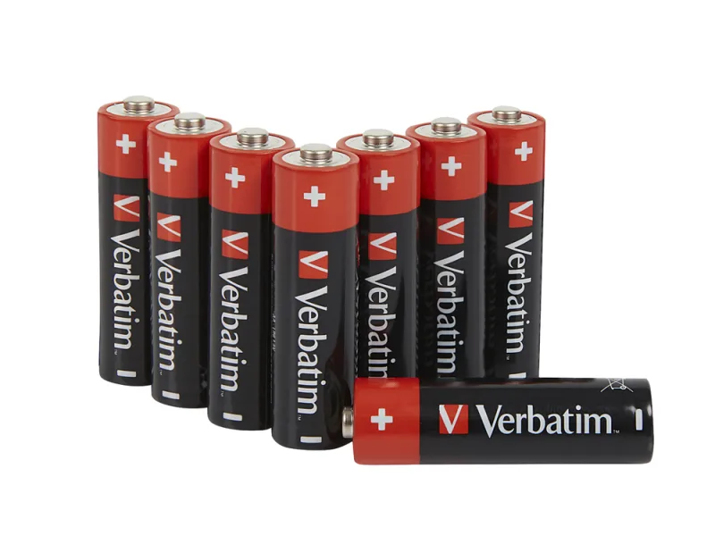 BATERIE ALCALINA VERBATIM AA 8 BUC. "49503" (TIMBRU VERDE 0.64 LEI)