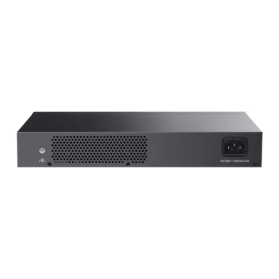 SWITCH TP-LINK 24 porturi Gigabit, fanless, instalare desktop / rackmount, carcasa metalica "LS1024G" (timbru verde 2 lei)