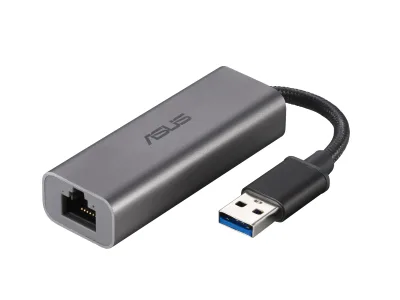 ASUS USB-C2500 USB3.2 ETHERNET ADAPTER, "USB-C2500" (timbru verde 0.18 lei)