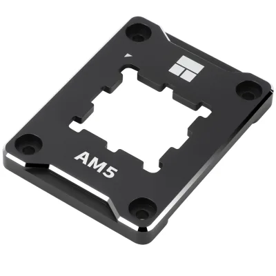 Contact Frame Thermalright "AM5 Secure Frame Black", compatibil skt. AMD AM5, aluminiu, negru, 75x56x7.5mm, include surubelnita L + pasta TF7 2g, "AM5 Secure Frame Black"