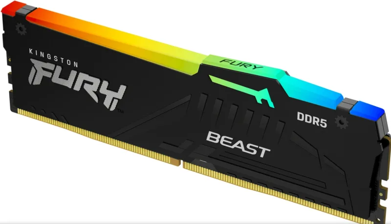 Memorie RAM Kingston FURY Beast, 32GB DDR5, 6000MHz, CL30