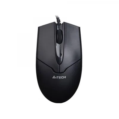 Mouse A4TECH OP-550NU, 1000 DPI, Negru
