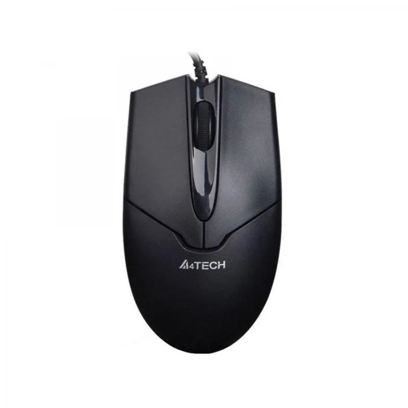Mouse A4TECH OP-550NU, 1000 DPI, Negru