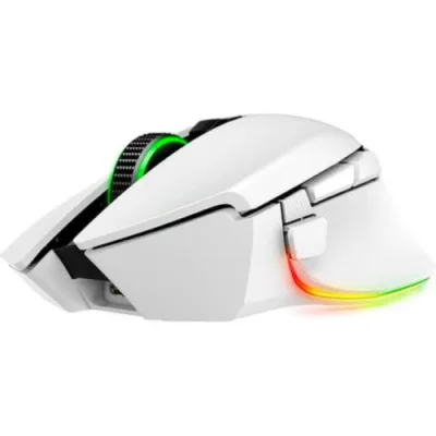 Mouse Gaming Wireless Razer Basilisk V4 Pro, 50000 dpi, Alb