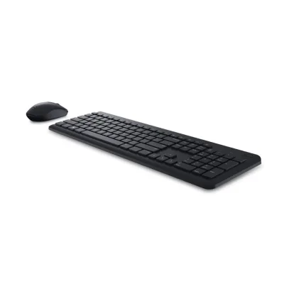 Kit Wireless tastatura si mouse Dell KM3322W, taste numerice, Negru
