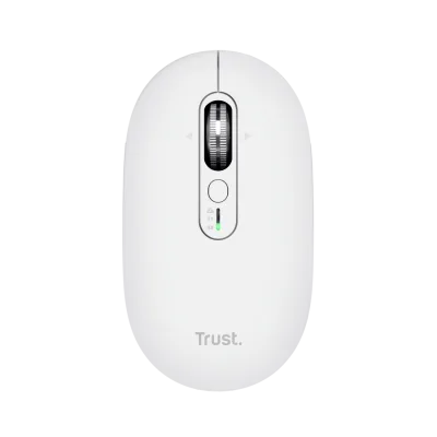 Mouse Wireless Trust Seron Slim Multi, 3200 dpi, Alb