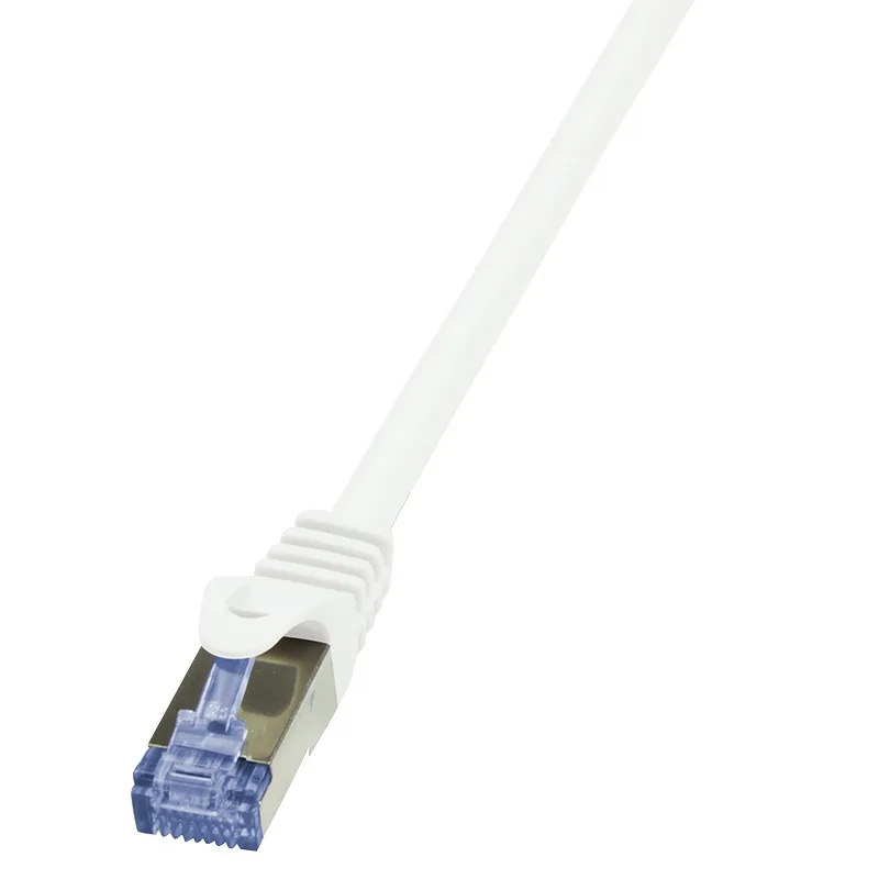 PATCH CORD S/FTP LOGILINK Cat6a, LSZH, cupru, 3 m, alb, AWG26, dublu ecranat "CQ3061S" (timbru verde 0.08 lei)