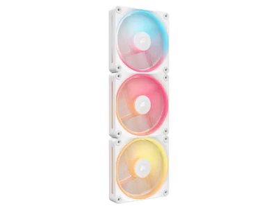 Ventilator Carcasa CORSAIR iCUE LINK LX120-R RGB, 12 cm, 2400 RPM, 3 ventilatoare, RGB