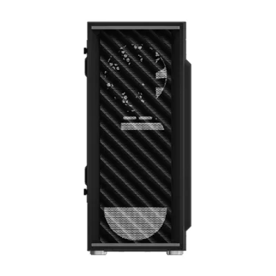 CARCASA Zalman "T7", middle tower, office, fara sursa, suporta 8xfan, 2xfan inclus, USB 3.1 gen1 x 2, USB 2.0 x 1, audio+mic, 7 sloturi expansiune, negru, "T7" (timbru verde 0.16lei)