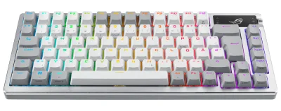 ROG Azoth RGB NX Snow Switch Mecanica "90MP031A-BKUA11" (timbru verde 0.8 lei)