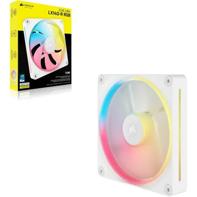 Ventilator Carcasa CORSAIR iCUE LINK LX140-R RGB, 14 cm, 2000 RPM, RGB