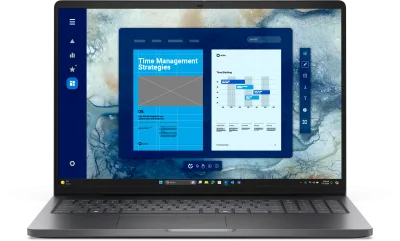 Laptop Business DELL Pro 16 PC16250, cu procesor Intel Core 5 120U, 16'' IPS, 16 GB DDR5, 256 GB, Intel Graphics, Windows 11 Pro, 3 ani Garantie