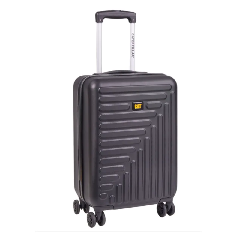 Troller cabina avion, CATERPILLAR Rockford, 37.5 x 23.5 x 54 cm (Lxlxh), 35L, ABS - negru "CAT-84684-01"