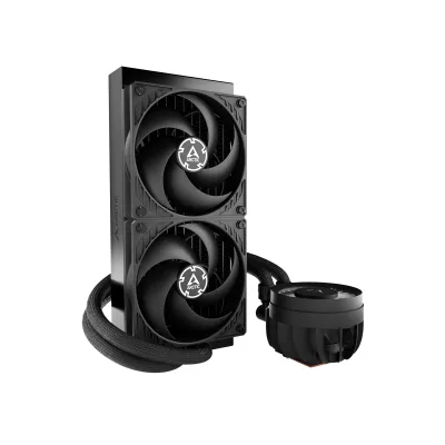 COOLER Arctic "Liquid Freezer III 240", racire lichid,skt. Intel LGA1700, AMD AM5/AM4,radiator aluminiu,pompa 2800rpm, fan 2x120mm,1800rpm,conector 4-pin PWM, negru "ACFRE00134A" (timbru verde 2 lei)