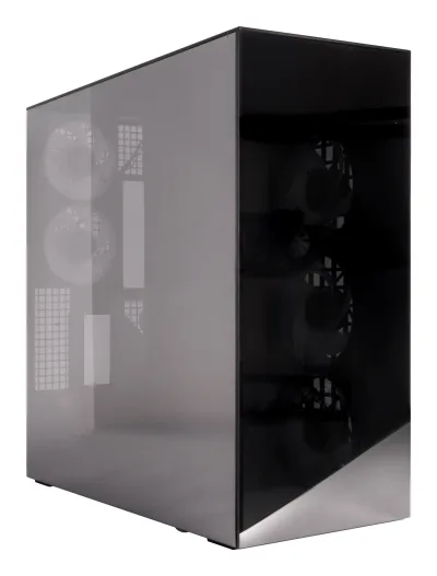 CARCASA Arctic "Xtender Mirror BK VG", mid tower, max 8xfan, 3xP14 ProR ARGB si 2xP12Pro ARGB instalate, PSU shroud 24 LED ARGB, USB-C x 1, USB 3.2 x 2, audio+mic, 7 sloturi expans, negru, "ACPCC00019A" (timbru verde 0.4lei)