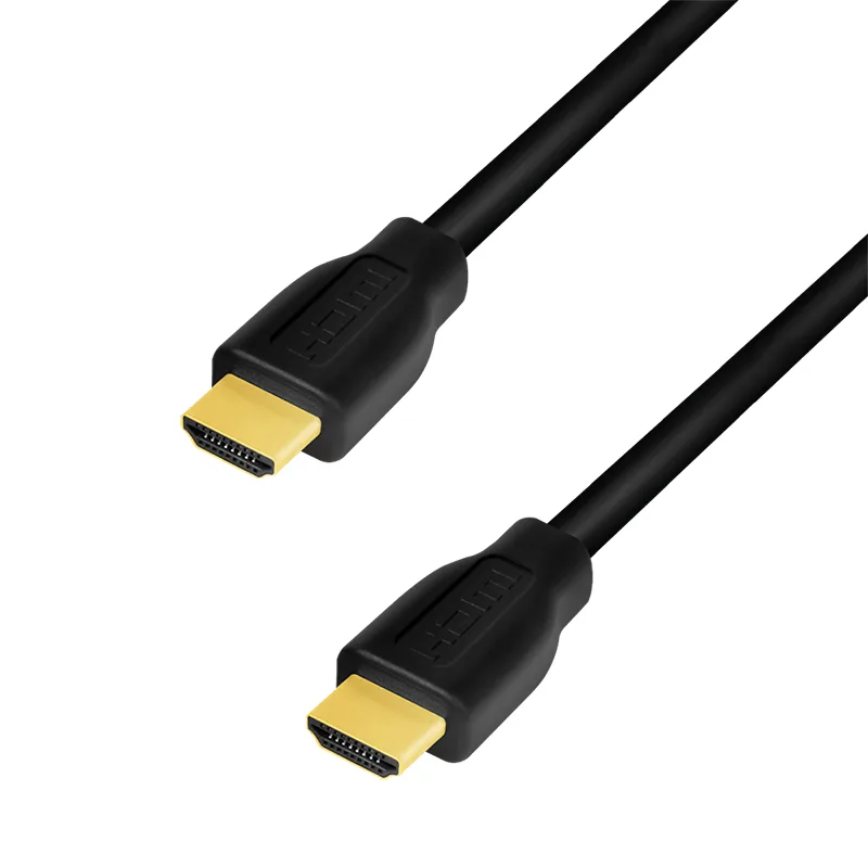 CABLU video LOGILINK, HDMI (T) la HDMI (T) 2.0, 1m, conectori auriti, rezolutie maxima 4K (3840 x 2160) la 60 Hz, plastic, dublu ecranaj, CCS, negru, "CH0100" (timbru verde 0.18 lei)