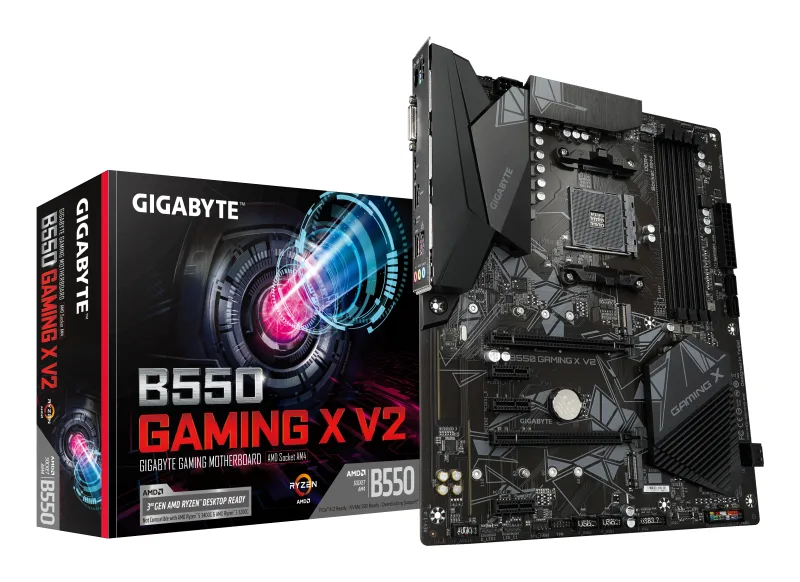 PLACA de BAZA Gigabyte MB AMD B550 SAM4 ATX/B550 GAMING X V2 1.3 GIGABYTE "B550 GAMING X V2 1.3"