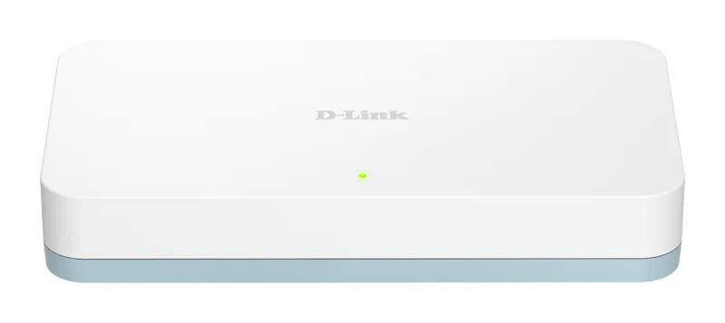 SWITCH D-LINK  8 porturi Gigabit, carcasa plastic. "DGS-1008D"/45503414 (timbru verde 2 lei)