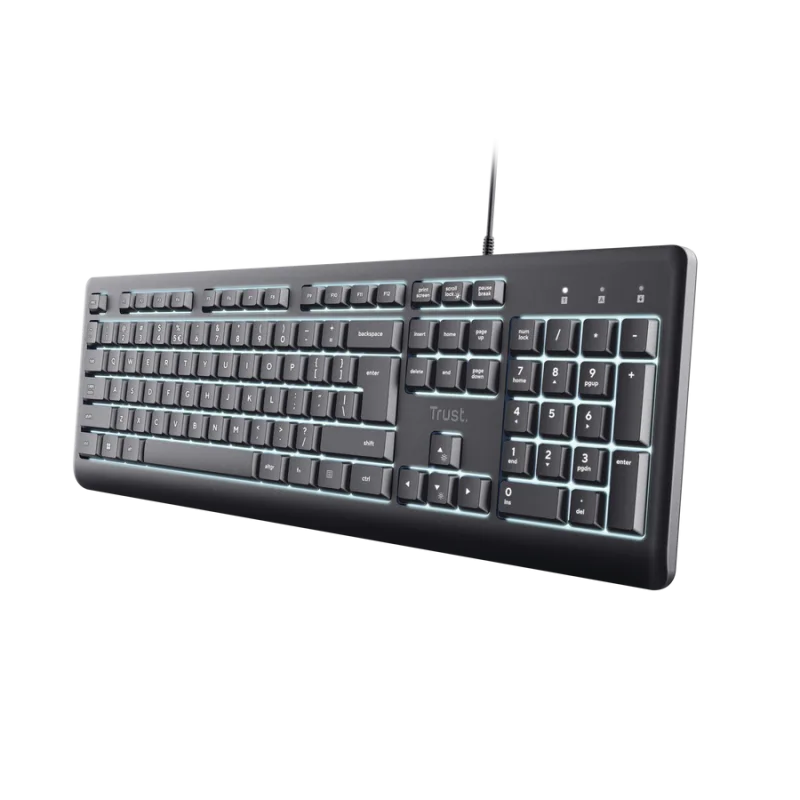 Tastatura Trust Primo, USB, gri