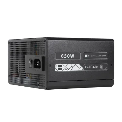 SURSA Thermalright, 650W,  certificare 80 Plus Gold, modular,  fan 120mm, negru, "TR-TG 650" (timbru verde 2 lei)