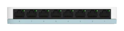SWITCH D-LINK  8 porturi Gigabit, carcasa plastic. "DGS-1008D"/45503414 (timbru verde 2 lei)
