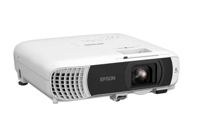 PROJECTOR EPSON EB-FH54, Tehnologie 3LCD, Luminozitate: 4100 lumeni, Rezolutie: 1080p, Aspect: 16:9, Contrast 16.000 : 1, Sursa lumina: Lampa, Dimensiune maxima proiectie: 31"-304", Distanta proiectie: 0.9m-8.9m, Interfata: USB, WI-FI, 2 x HDMI, Miracast,