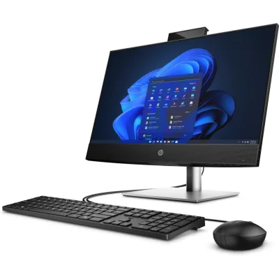 All-in-One Business HP ProOne 440 G9 cu procesor Intel Core i5 14500T pana la 4.8 GHz, 24 inch, FHD, 16 GB, Intel UHD 770, FreeDos, Black, 1 an Garantie