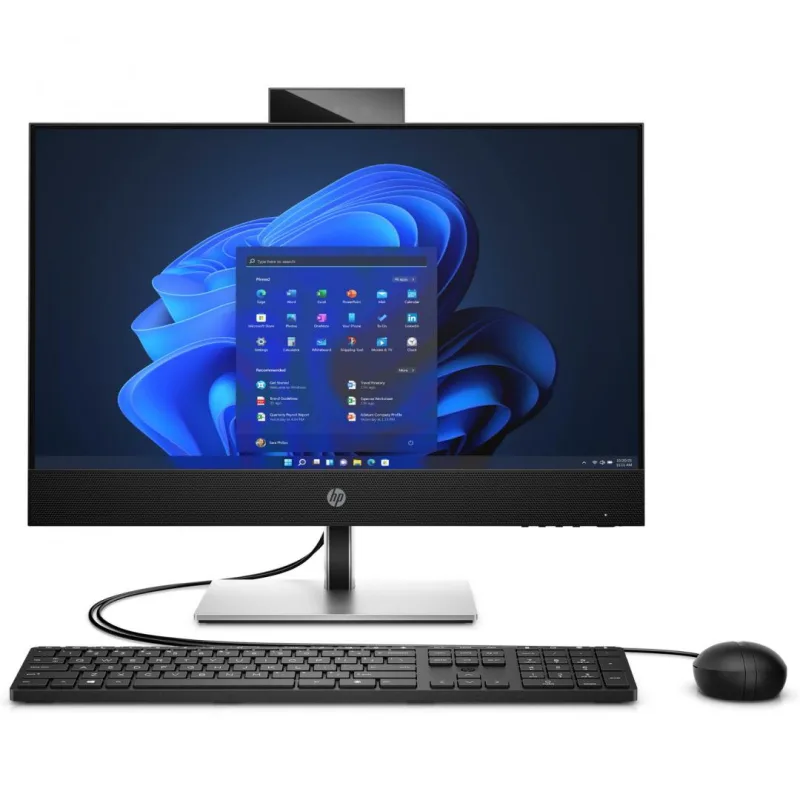 All-in-One Business HP ProOne 440 G9 cu procesor Intel Core i5 14500T pana la 4.8 GHz, 24 inch, FHD, 16 GB, Intel UHD 770, FreeDos, Black, 1 an Garantie