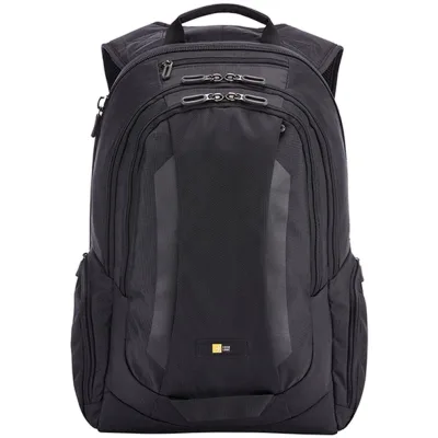 RUCSAC CASE LOGIC, pt. notebook de max. 15.6 inch, 2 compartimente, buzunar frontal x 2 | buzunar lateral x 2, waterproof, nylon, negru, 3205286 "RBP315 BLACK"