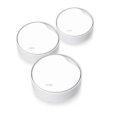 Router wireless TP-LINK DECO X50-PoE(3-PACK), WIFI 6, Mesh, Dual Band