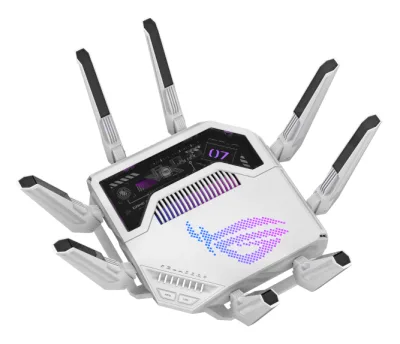 ASUS ROG Rapture GT-BE19000AI Tri-band WiFi 7 Router "GT-BE19000AI" (timbru verde 0.8 lei)