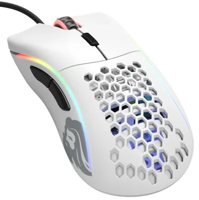 MOUSE  Glorious PC Gaming Race , "GD-WHITE" (timbru verde 0.18 lei)